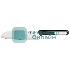 Нож кухонный Rondell Bayoneta RD-1571 стальной сантоку лезв. 180 мм прямая заточка черный блистер