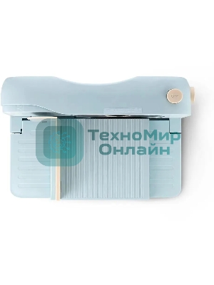 Ломтерезка Kitfort КТ-6268 150Вт (нарезка до 15мм) голубой/белый