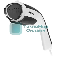 Отпариватель Vitek 2439-VT-03 белый/черный, 1200 Вт, 20 г/мин, 100 мл