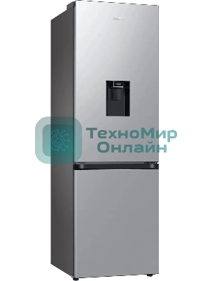 Холодильник Samsung RB34C632ESA/EF графит двухкамерный 227/114л морозилка снизу, No Frost