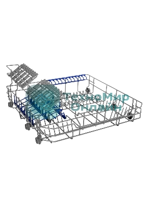 Посудомоечная машина Maunfeld MLP 06S, белый, 55 см, 6 компл., 49 дБ, класс A+