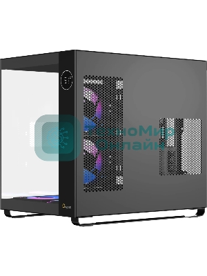Компьютерный корпус Ocypus Iota C70 BK ARGB ATX/win/black/6 ARGB fans/no PSU/Tempered Glass