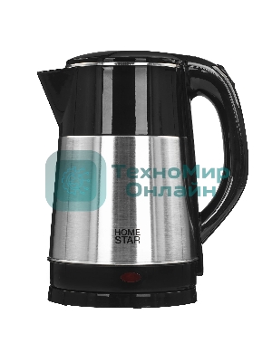 Чайник электрический Homestar HS-1055 черный (106467)