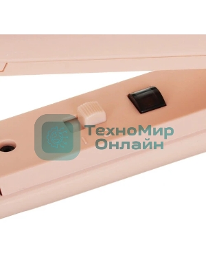 Набор для укладки волос Фен Philips BHP398/00 розовый, 1600 Вт, компактный + выпрямитель