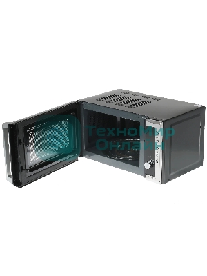 Микроволновая печь Centek CT-1582 нержавеющая сталь, 20 л, 700 Вт, переключатели - кнопки, поворотный механизм