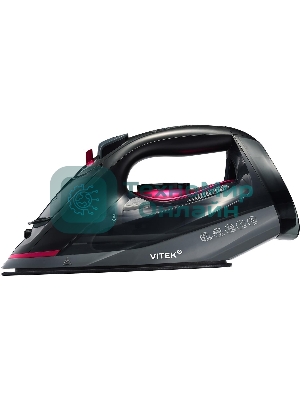 Утюг Vitek VT-IRN1203 черный, 2400 Вт, 430 мл
