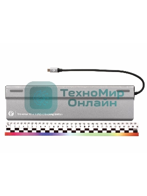 Адаптер VCOM TypeC -->3*USB3.0+2*USB2.0+VGA+RJ45+SD+TF+AUD+HDMI+DP+2*USB3.1 Data+PD