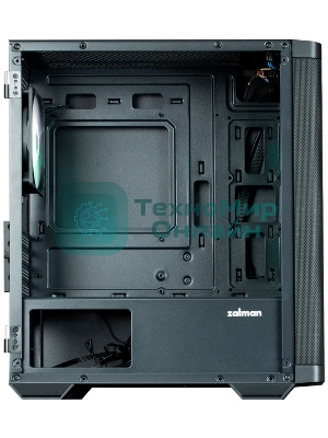 Компьютерный корпус ZALMAN M4, MATX, черный, WINDOW, 1xCombo (3.5'' or 2.5''), 1x3.5