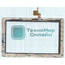 Сенсорное стекло (тачскрин) FPC-TP070247(V1801)-01, белое