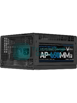 Блок питания Aerocool/Formula ATX 650W AP-650ММ 80 PLUS WHITE (20+4pin) APFC 120мм fan 6xSATA RTL