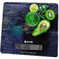 Весы кухонные электронные Vitek VT-2425 макс. вес: 5 кг, черный