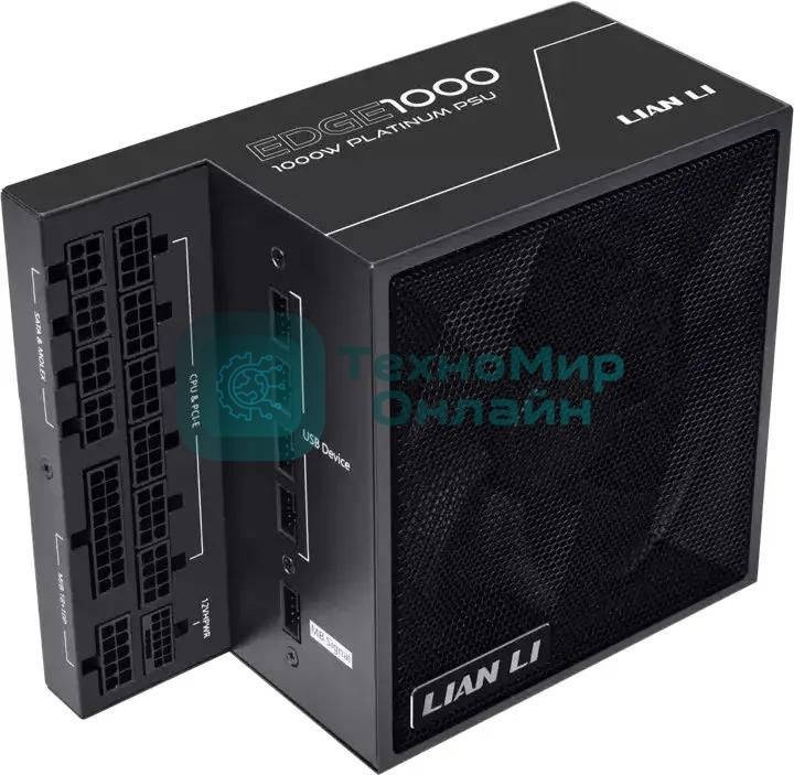 Блок питания Lian-Li ATX 1000W EDGE1000 Gen.5 80 PLUS platinum (20+4pin) APFC 120мм fan 12xSATA Cab Manag RTL