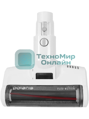 Пылесос вертикальный Polaris CyclonicPRO PVCS 4050 белый, питание от аккумулятора, 180 Вт, уборка сухая/влажная, пылесборник 0.4 л