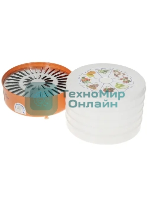 Сушилка для овощей и фруктов Ротор СШ-002-12 с 5 решетами в цветной упаковке