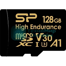 Флеш карта Silicon Power Elite microSDXC 128Gb SP128GbSTXDV3V1HSP + adapter