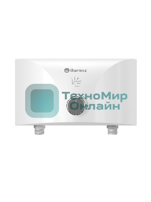 Водонагреватель электрический проточный Thermex Vetro 3500 tap