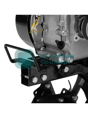 Мотоблок Denzel DPT-170 7 л.с., ремен.сцеп, шир 85 см, глуб 35 см, фрез 3х3, ШОМ, скор 2В/1Н, кол 8