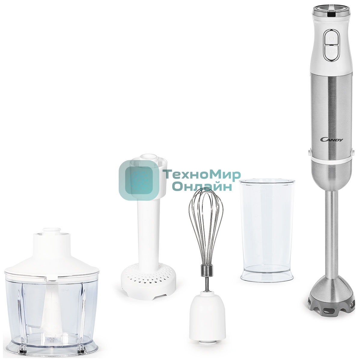 Блендер погружной Candy CB-201 1200Вт белый