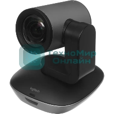 Веб-камера Logitech Group 1920x1080, 30 кадр/с, USB Type-A, микрофон (шумоподавление), автоматическая фокусировка, автоосвещение, универсальное крепление, штатив в комплекте
