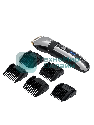 Машинка д/стрижки волос POLARIS PHC 3017RC Argan Therapy Pro черный/хром