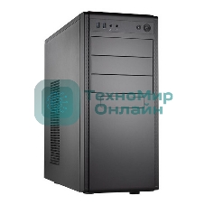 Компьютерный корпус Foxline FL-886-FL500S-U32 ATX case, black, w/PSU 500W 12cm, w/2xUSB 3.0, w/pwr cord, w/o FAN