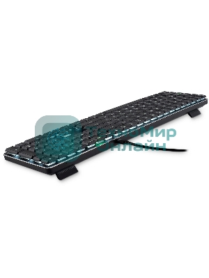 Клавиатура Oklick K953X проводная, USB Type-A, чёрный