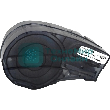 Картридж ленточный Cactus CS-M21-500595WT черный шрифт, белый фон (12.7 мм, 6.4 м) для Brady BMP21-PLUS, BMP21-LAB