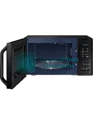 Микроволновая печь Samsung MG23K3575AK черный, 23 л, 800 Вт, переключатели - кнопки, поворотный механизм