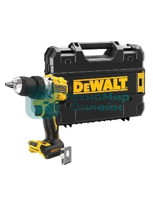Дрель-шуруповерт DeWalt DCD800NT-XJ, 18 В, 0 Ач, 90 Нм, бесщеточный