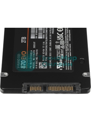 Накопитель SSD Samsung 870 EVO, 2Tb, SATA III, 2.5