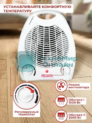 Тепловые пушки Ресанта ТВС-1 67/2/1 Тепловентилятор