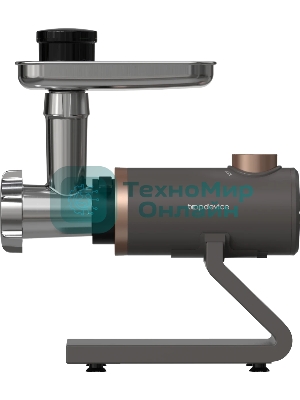 Мясорубка электрическая Topdevice TDMG100 капучиновый, 2000 Вт, 3 кг/мин, реверс, насадки - 7