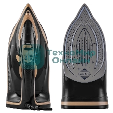 Утюг Endever Delta-226 черный/бежевый, 2400 Вт, 45 г/мин, 160 г/мин, 350 мл