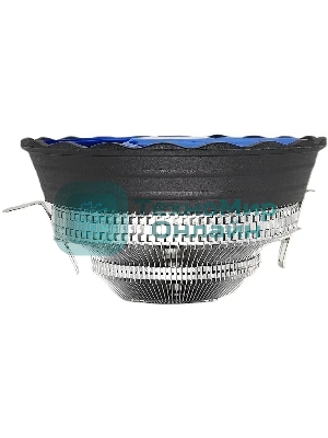 Кулер для процессора Digma D-CPC95-2 синий/черный, 120 мм, алюминий, 1500 об/мин, 29 дБ, 3 pin, 95 Вт, 66 мм