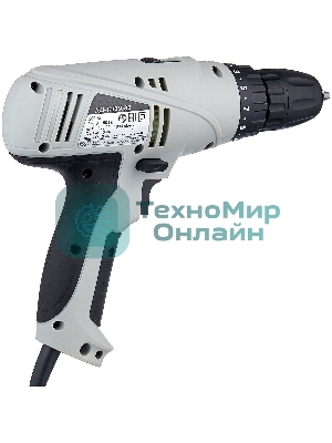 Дрель-шуруповерт ИНТЕРСКОЛ ДШ-10/260Э2, 260 Вт, 35 Нм, щеточный