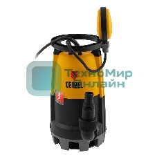 Дренажный насос Denzel DP-600S для чистой и грязной воды, 600 Вт, напор 7 м, 13000 л/ч