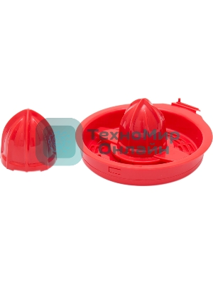 Соковыжималка Galaxy GL 0852 красный/прозрачный, цитрусовая, 50 Вт, 1000 мл, механическое