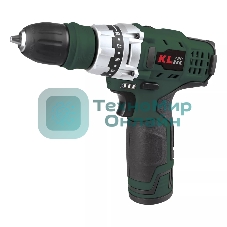 Дрель-шуруповерт Klpro KLNM1020, 10,8 В, 2 Ач, 30 Нм, бесщеточный