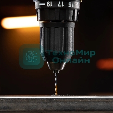 Набор сверл по металлу Denzel 2-3-4-5-6-8 мм, HSS-Tin, Golden Tip, 6 шт