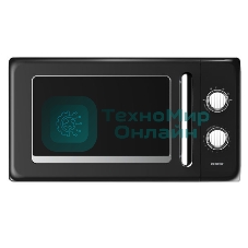 Микроволновая печь Centek CT-1553 черный, 20 л, 800 Вт, переключатели - поворотный механизм