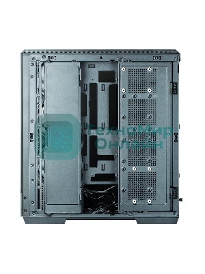 Компьютерный корпус ZALMAN P50 DS, ATX, черный, WINDOW, 2x3.5
