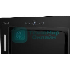 Встраиваемая вытяжка Weissgauff Aura 1350, управление сенсорное, черный