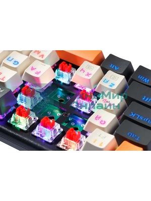 Клавиатура Redragon Ryze проводная, USB Type-A, чёрный