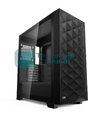 Компьютерный корпус PcCooler C3D510 BK ARGb черный без БП ATX 3x120мм 2xUSB3.0 1xUSB3.1 audio bott PSU