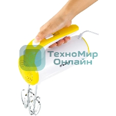 Миксер ручной Blackton Bt MX320 белый-желтый, 300 Вт