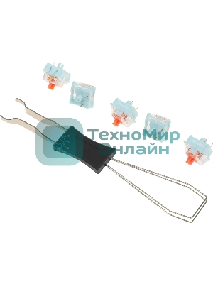 Клавиатура REDRAGON (72600) Fizz RU,Rainbow,melt-gold свитчи