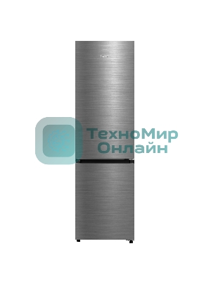 Холодильник Midea MDRB519MGE46ID нержавеющая сталь двухкамерный 263/123л морозилка снизу, No Frost
