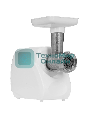 Мясорубка электрическая Ротор Классик-Р ЭМШ 35/300-2 белый, 1500 Вт, 0.6 кг/мин, реверс, насадки - 2