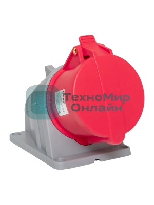 Розетка стационарная наружная EKF 125 ps-125-32-380-PRO PROxima 3Р+РЕ+N 32А 380В IP44