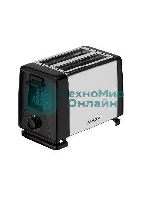 Тостер Maxvi KT822S silver-black